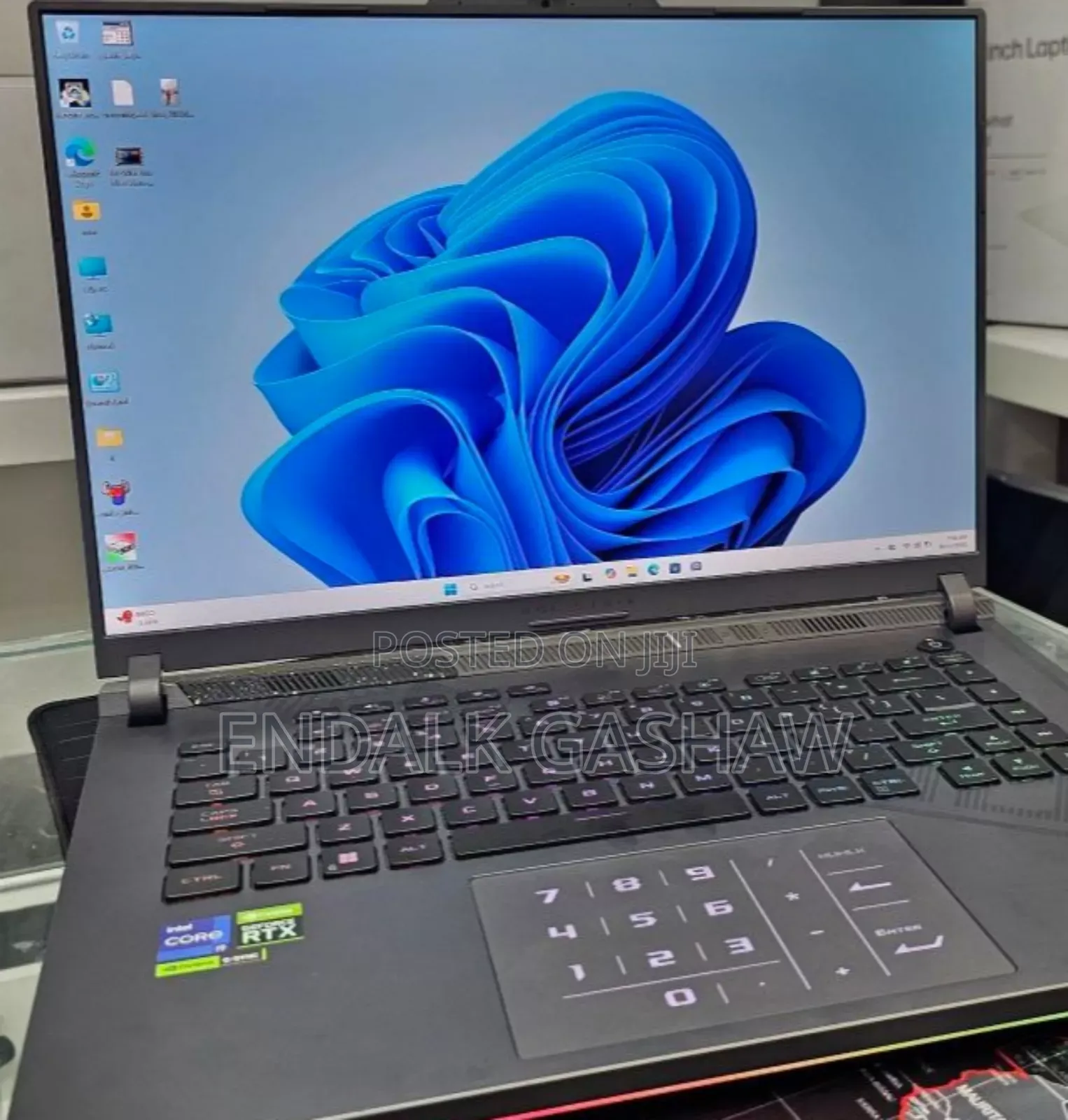 New Laptop Asus ROG Strix G15 16GB Intel Core I9 SSD 1T