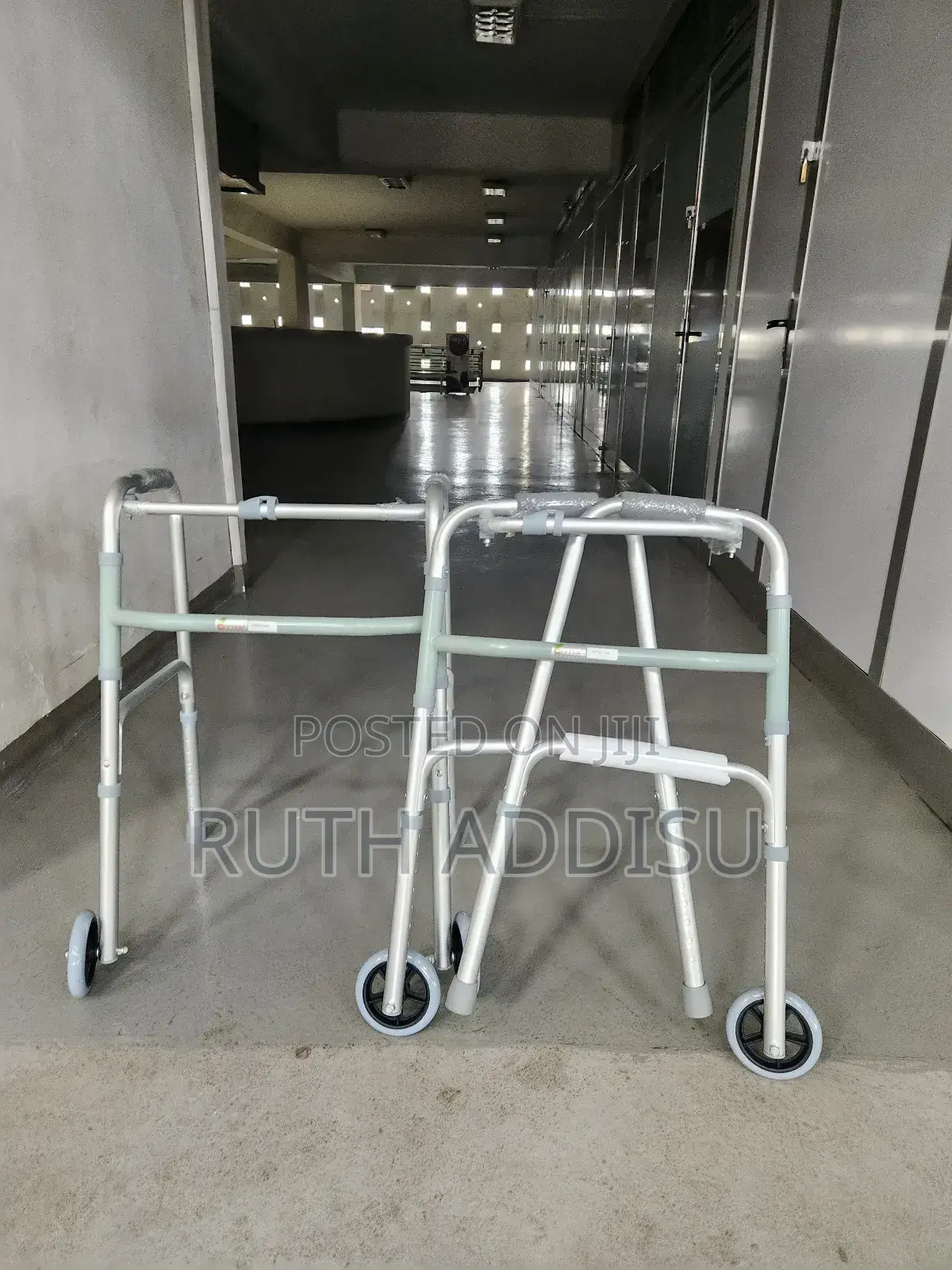 Foldable Almunium Stainless Walker蝨我medical Walker朱槿packed Walker New