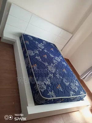 Bed 120m and 150m (አልጋ)3d Interior Design Furniture