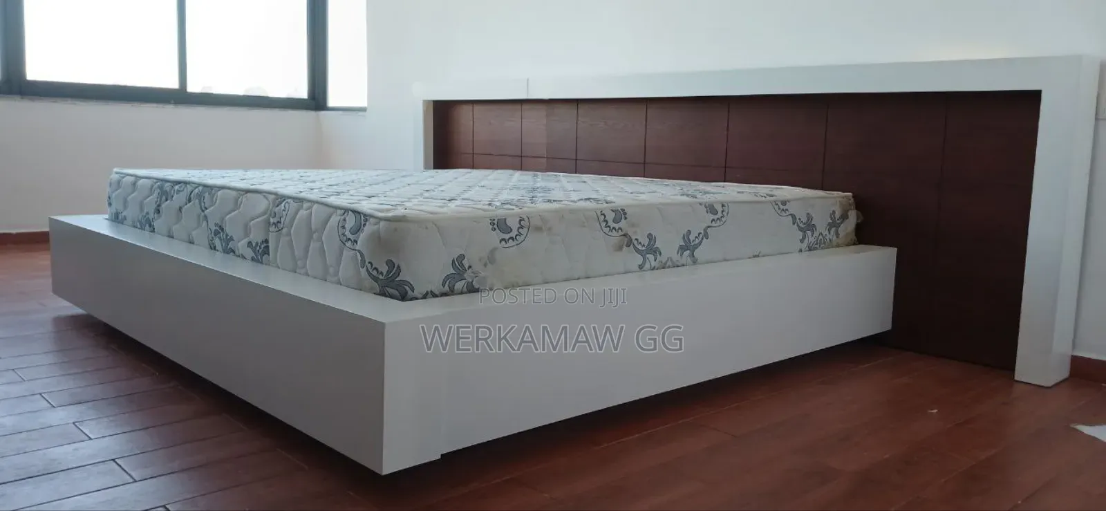 Bed 120m and 150m (አልጋ)3d Interior Design Furniture