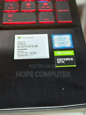 New Laptop HP Omen X 16GB Intel Core I7 SSD 512GB