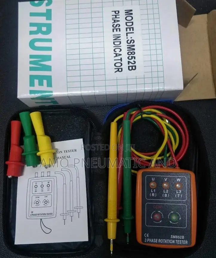 Sm852b 3-Phase Rotation Tester