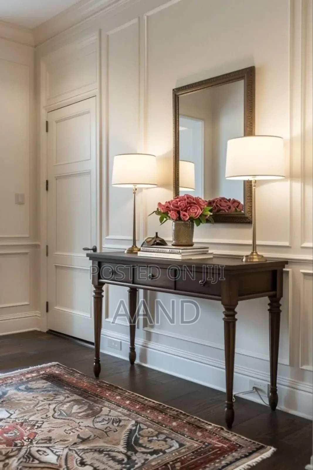 Console Table With Mirror