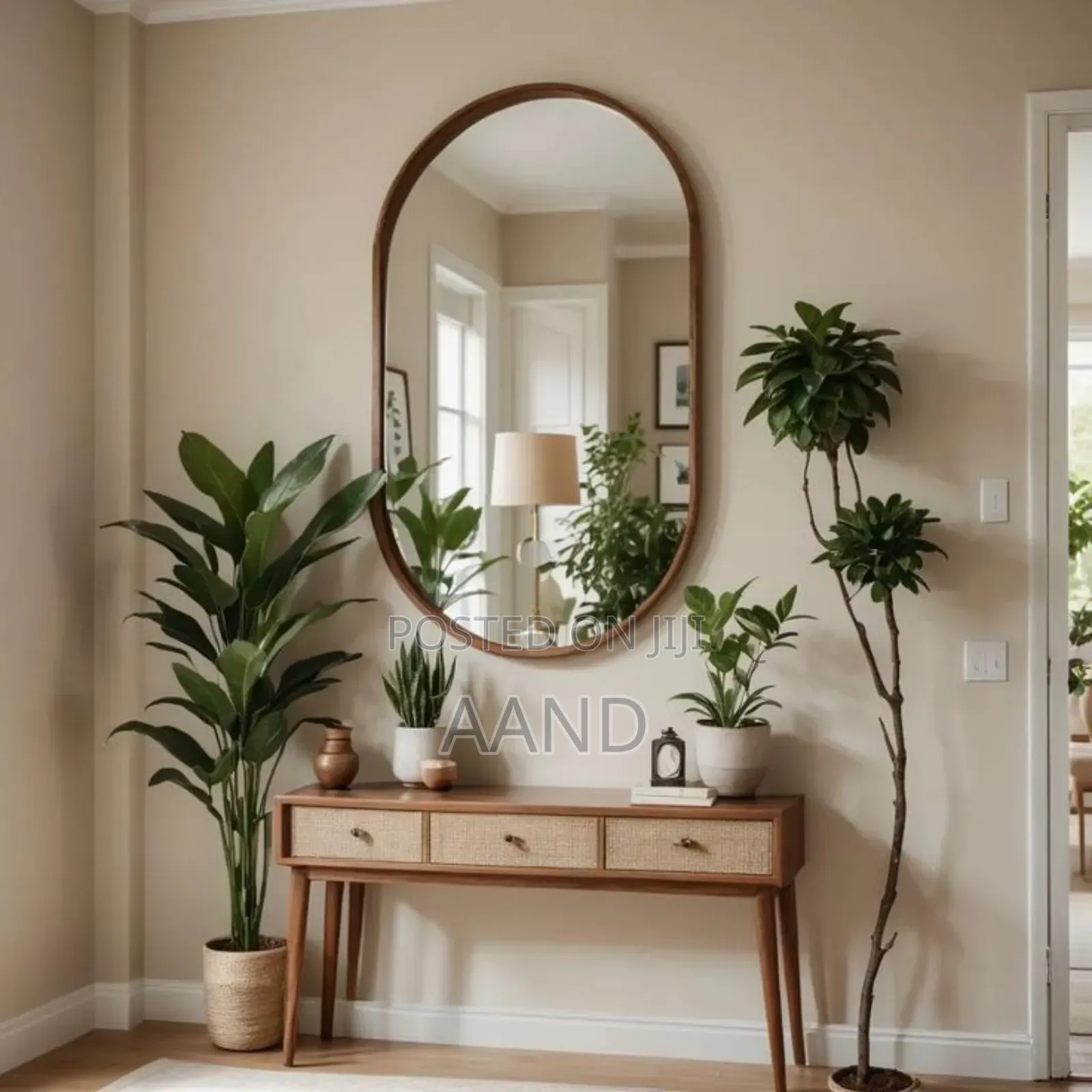 Console Table With Mirror