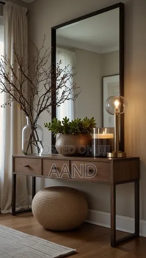 Console Table With Mirror