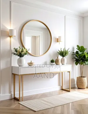 Console Table With Mirror