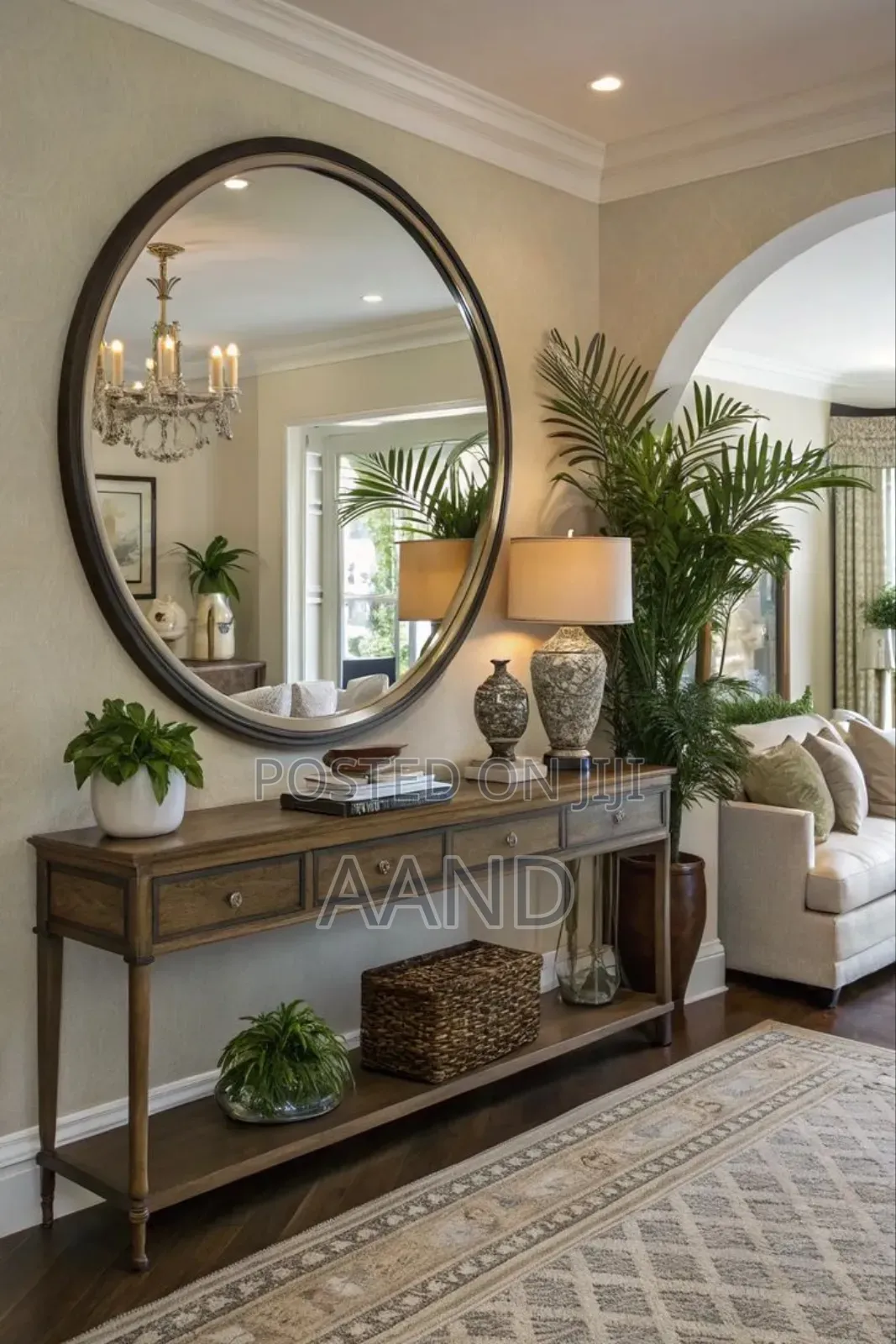 Console Table With Mirror