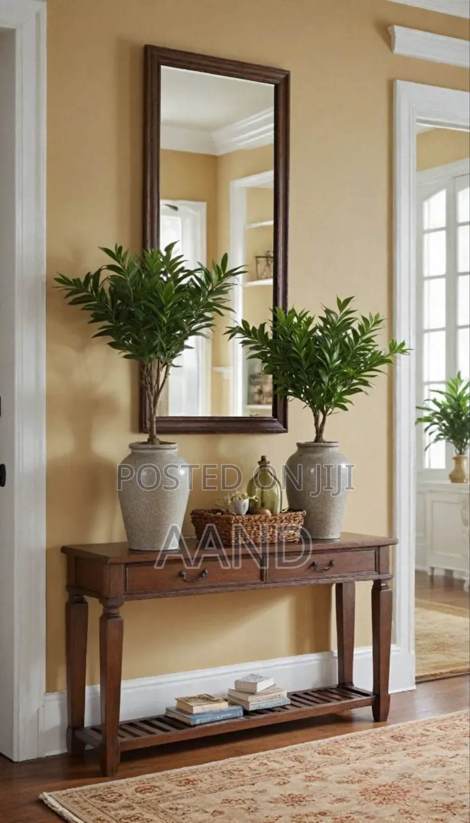 Console Table With Mirror