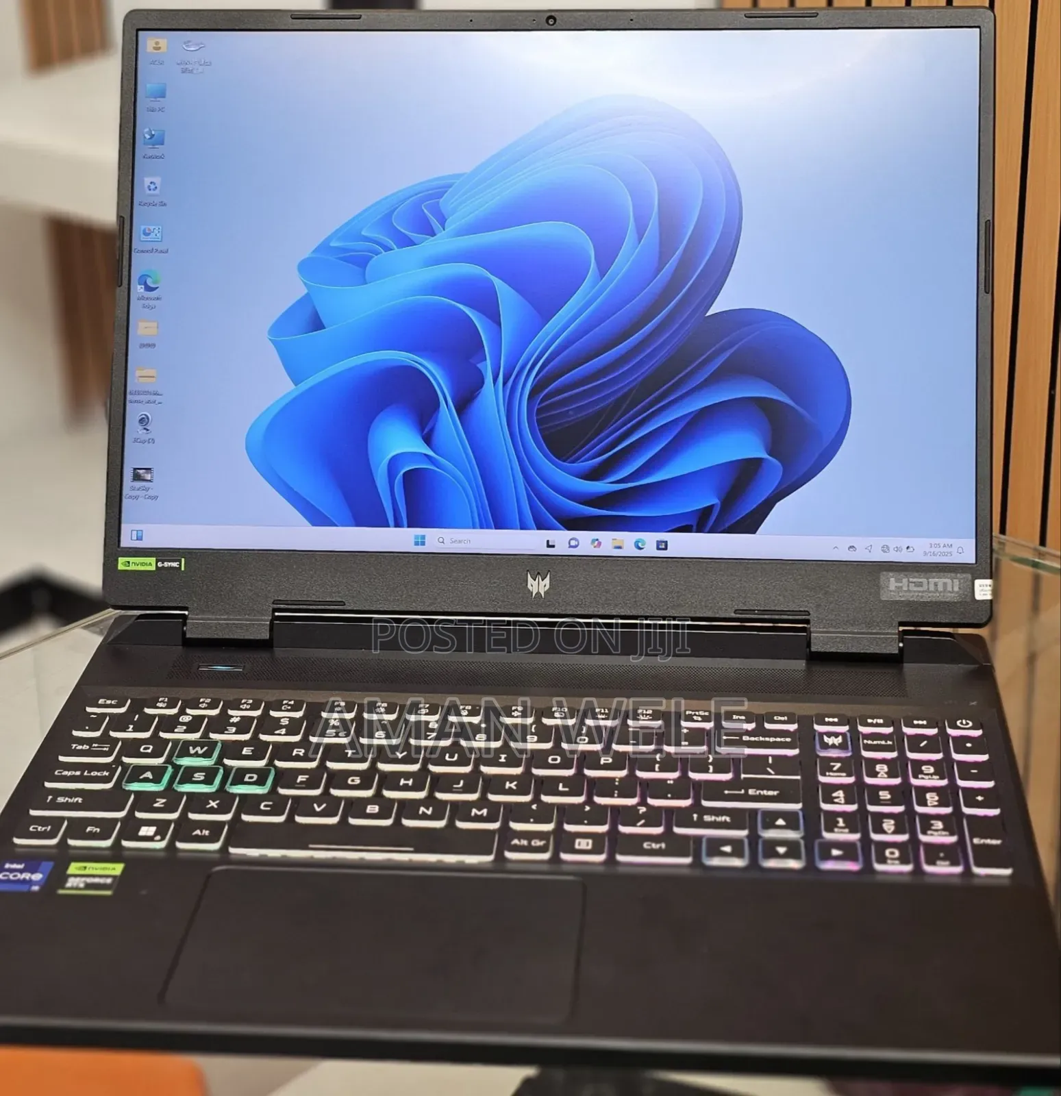 New Laptop Acer Predator Helios 300 16GB Intel Core I9 SSD 1T