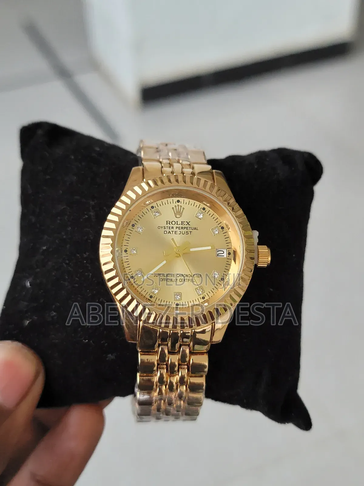 Rolex Oyster Perpetual Datejust With a Gold
