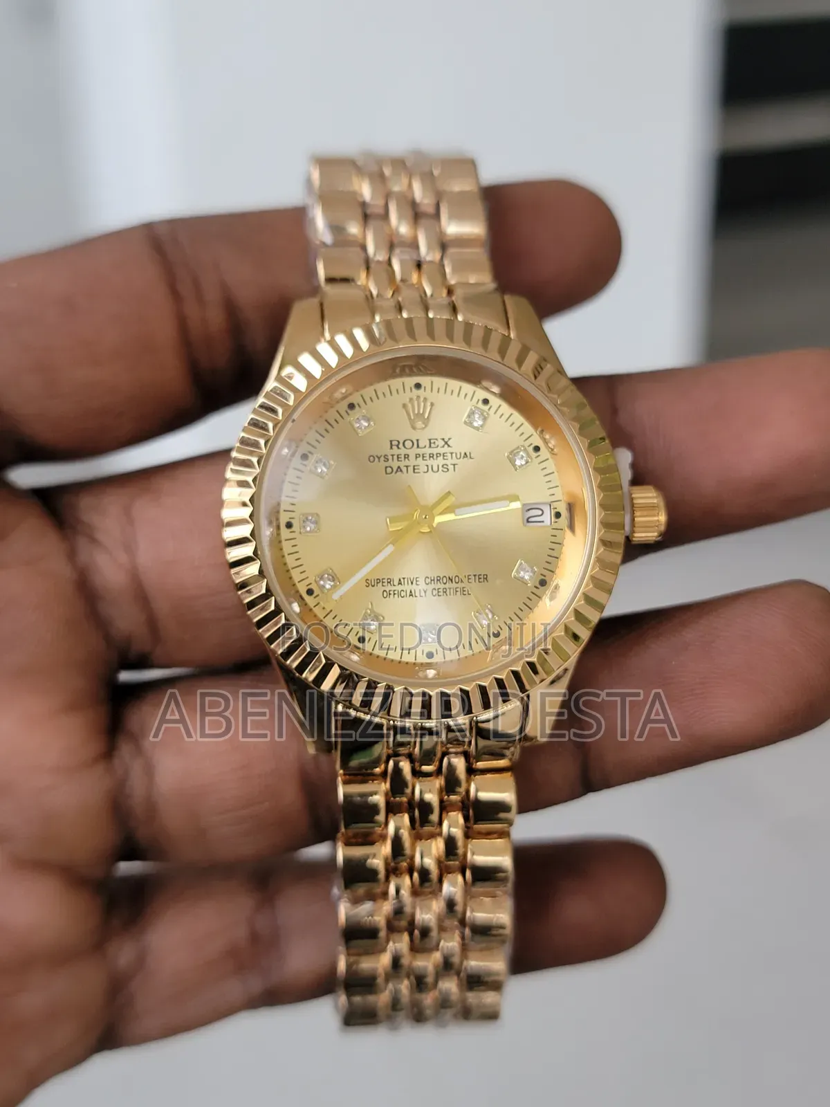 Rolex Oyster Perpetual Datejust With a Gold