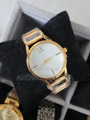 Calvin Klein Women's Watch With a White-Tone Stainless Steel