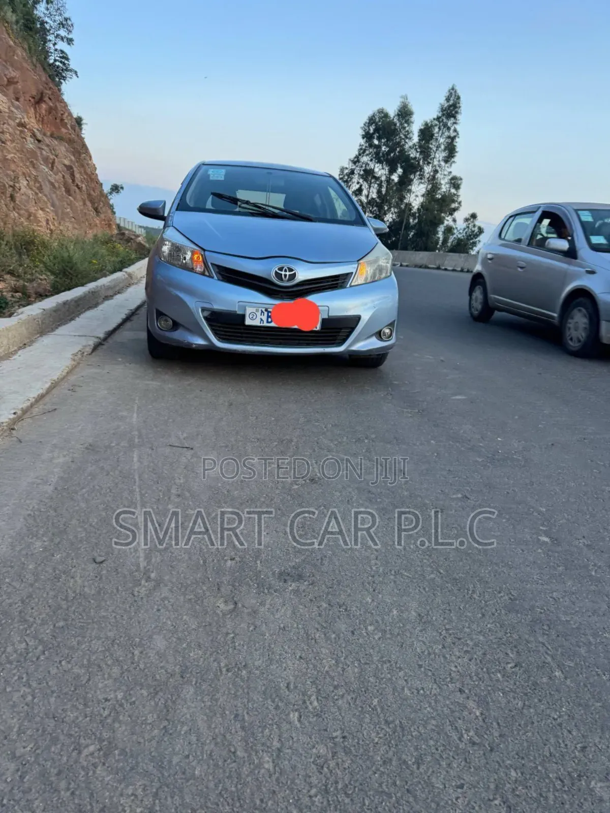 Toyota Yaris 2013 Blue