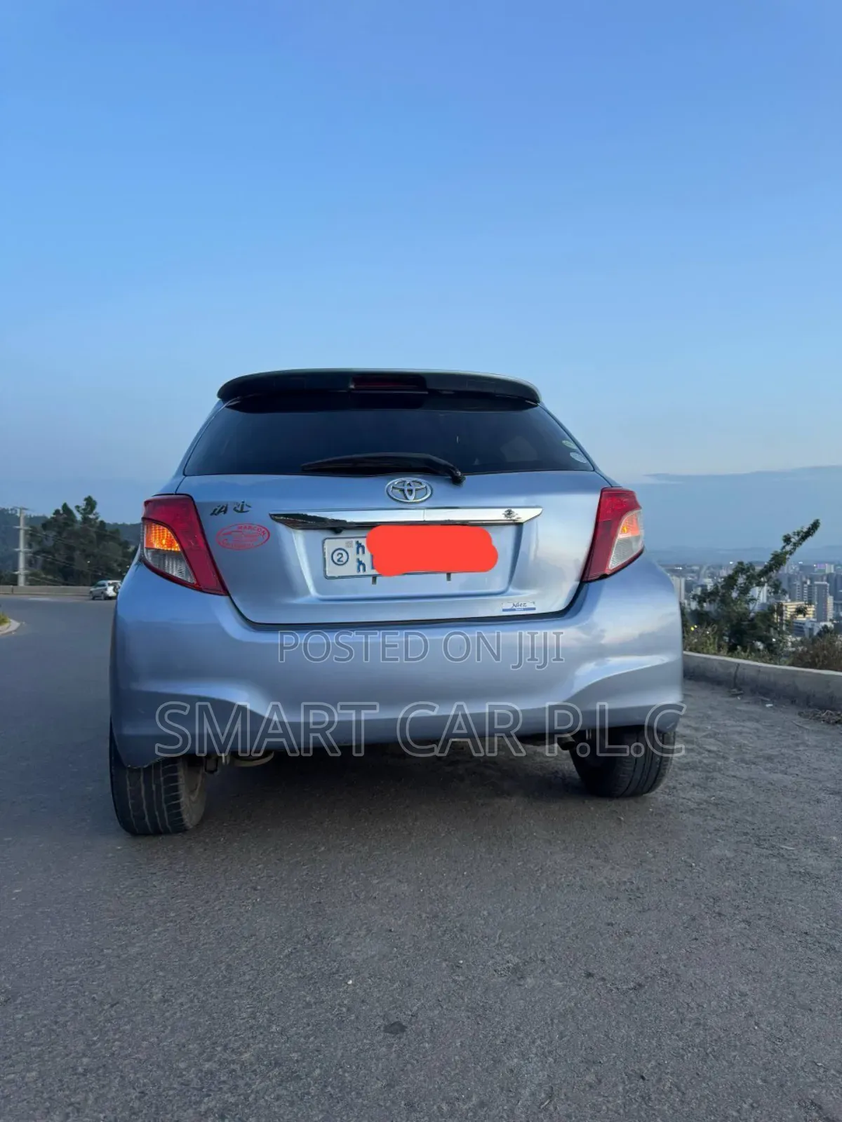 Toyota Yaris 2013 Blue