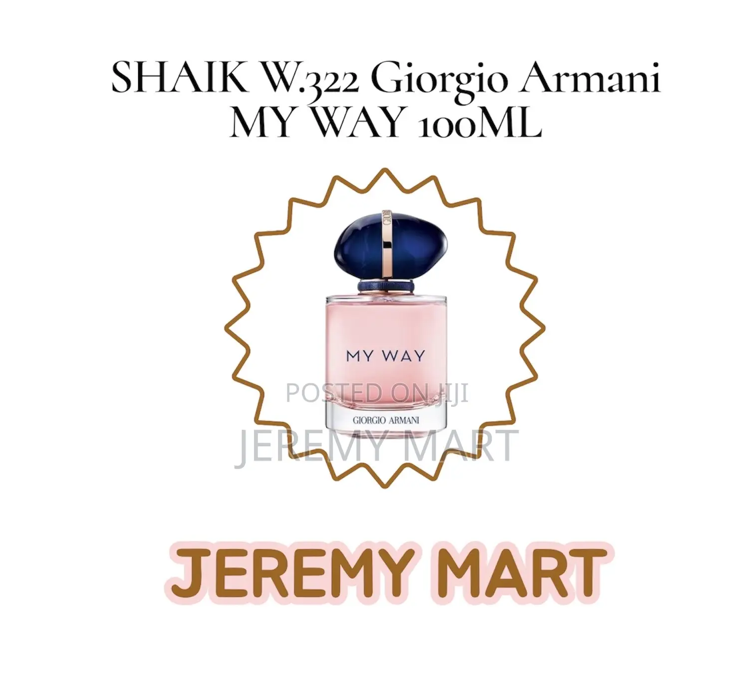 Shaik 100ml W322 Giorgio Armani My Way Ladies Perfume