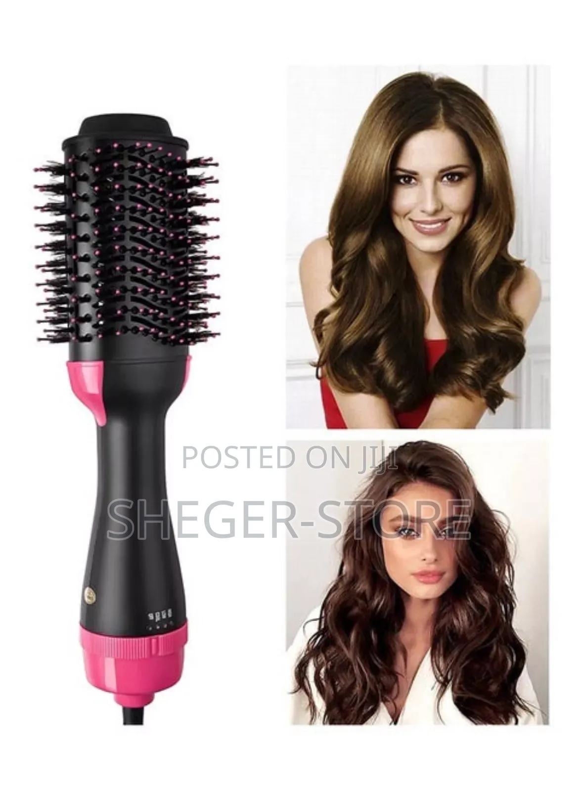 Orginal One Step Hair Dryer Styler ( ከርል ለመስራት ለማለስለስ
እንዲሁም ለማድረቅ )