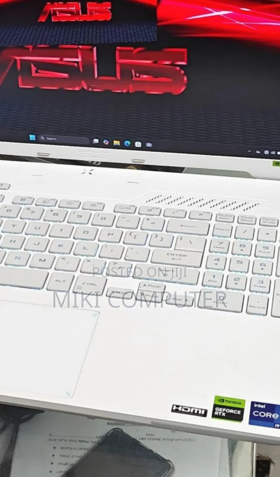 New Laptop Asus TUF Gaming A15 16GB Intel Core I9 SSD 1T