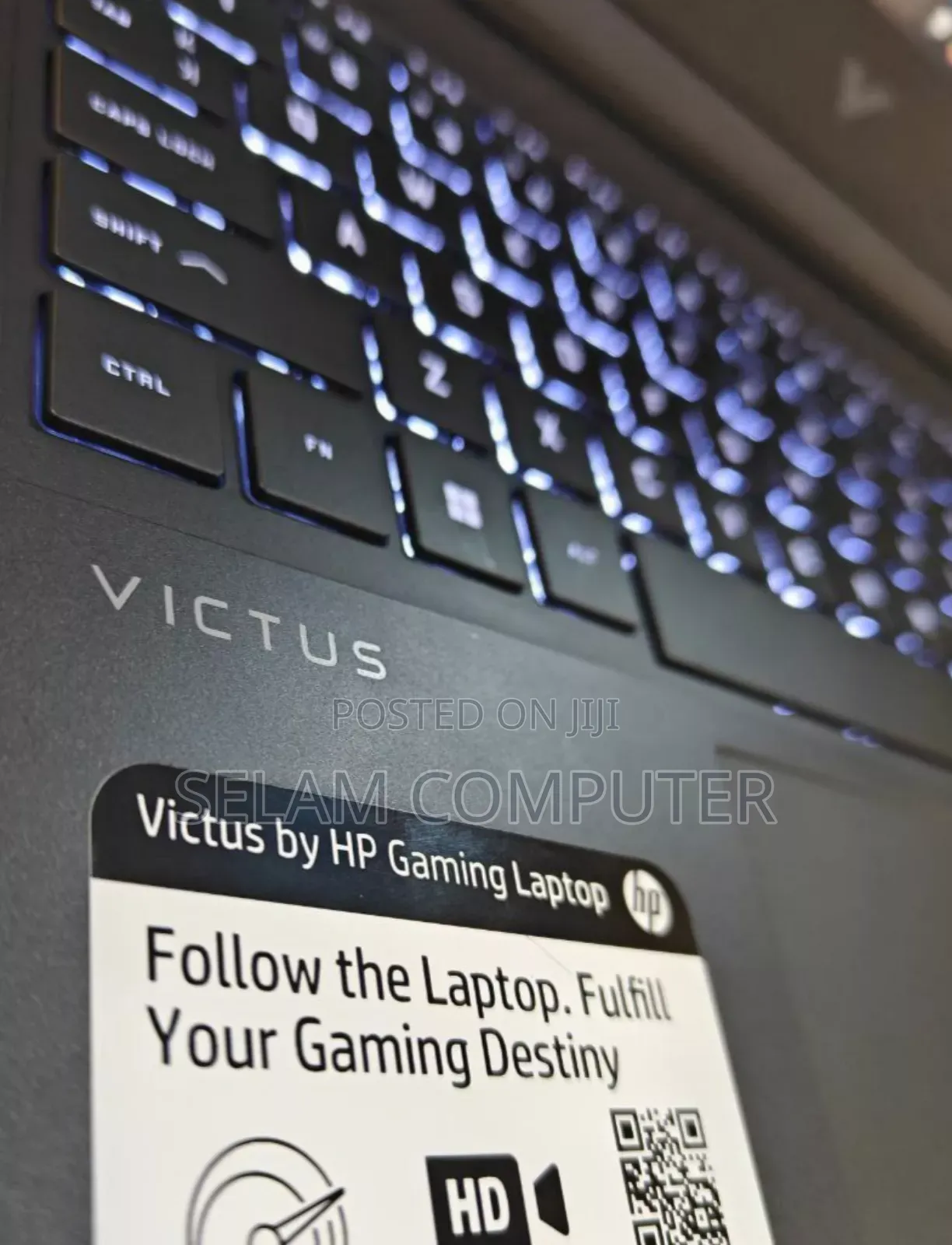 New Laptop HP Victus 15 16GB AMD Ryzen 7 SSD 512GB