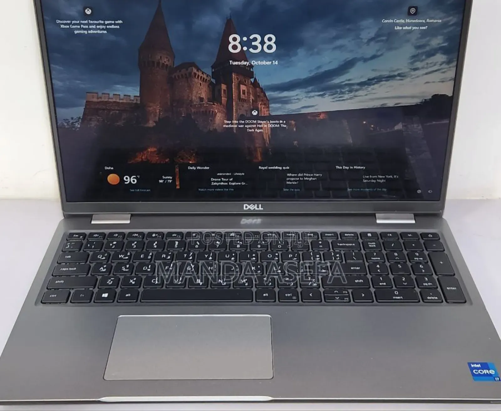 New Laptop Dell 32GB Intel Core I7 SSD 512GB