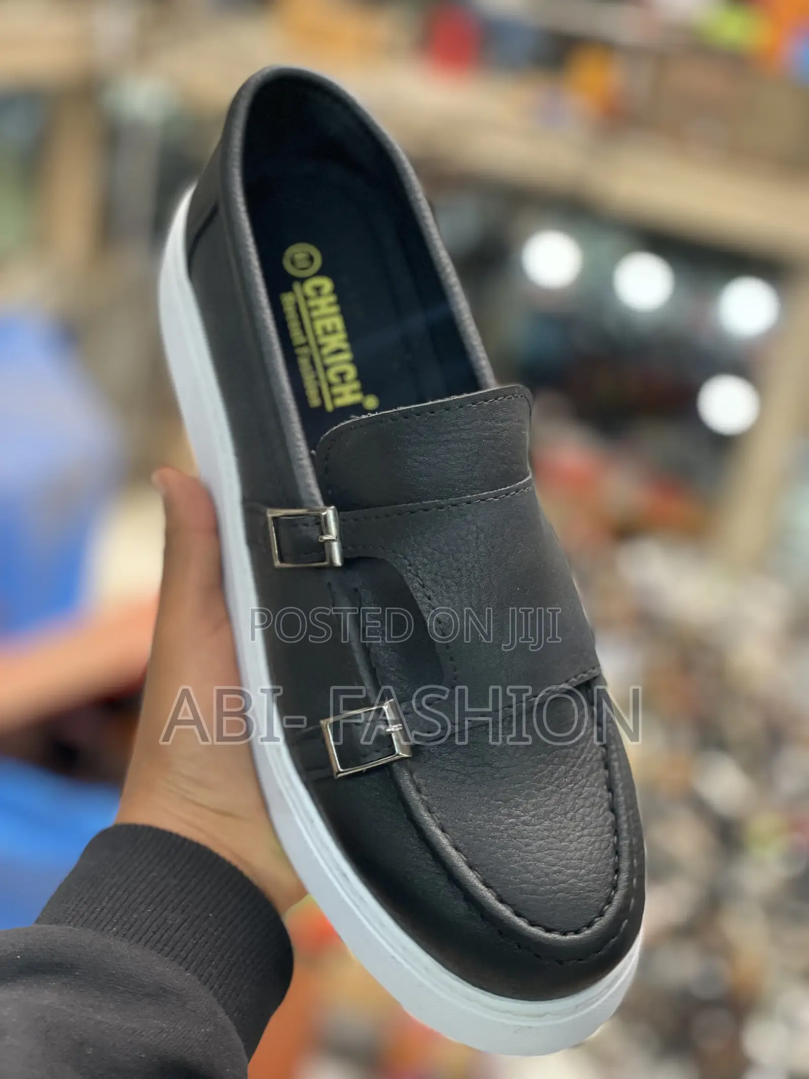 Chekich Flat Blue Black