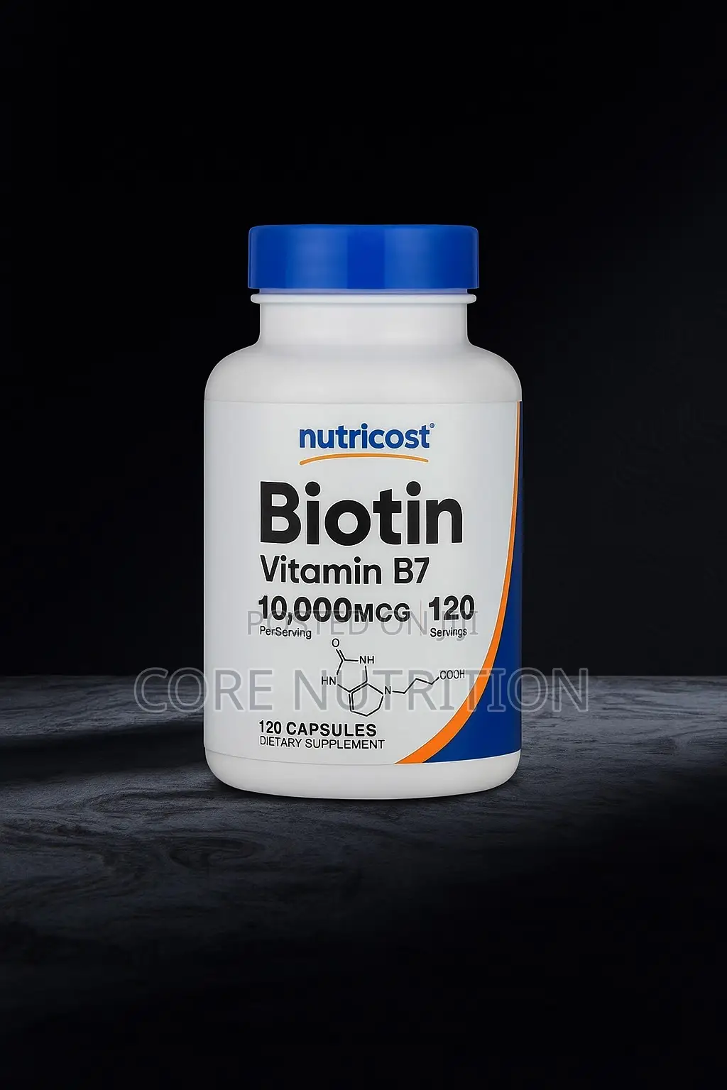 Biotin 10,000 MCG , 120 Capsules