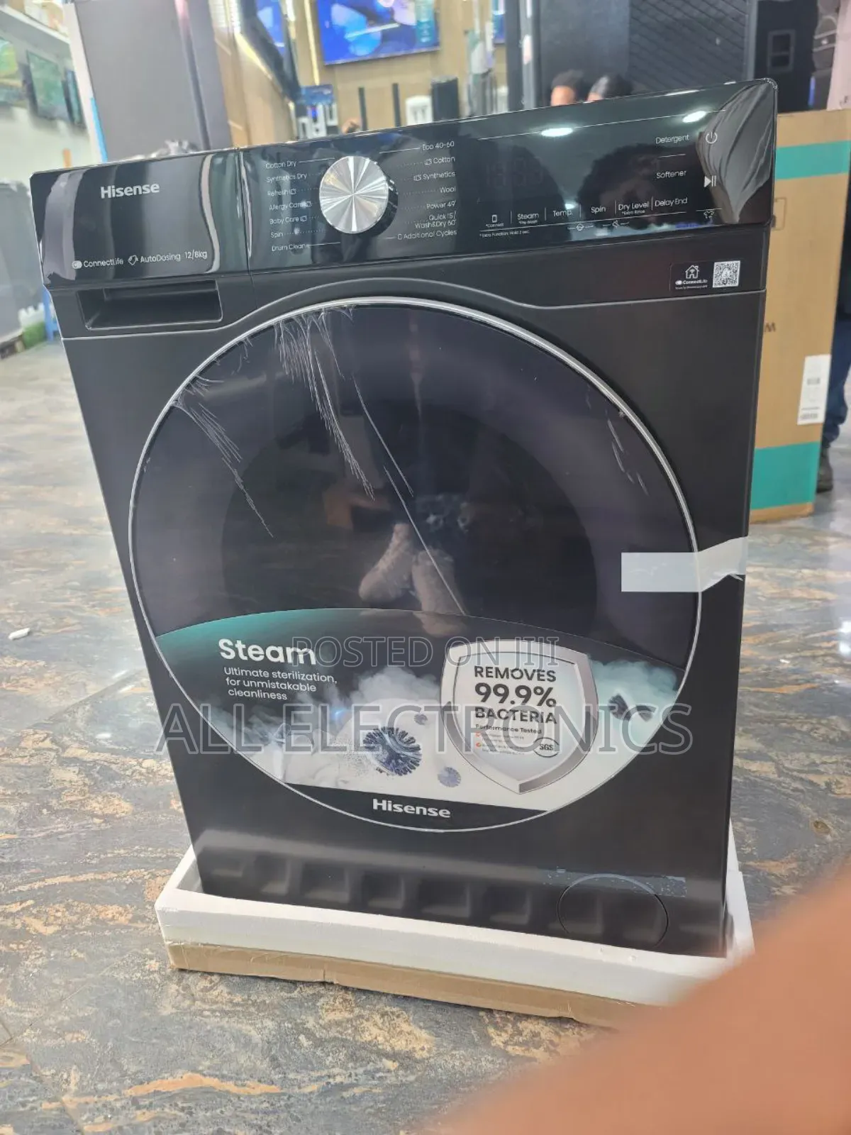 Hisense 12kg Front Washing 12kg