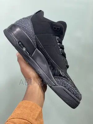 Jordan 3 Black Colour