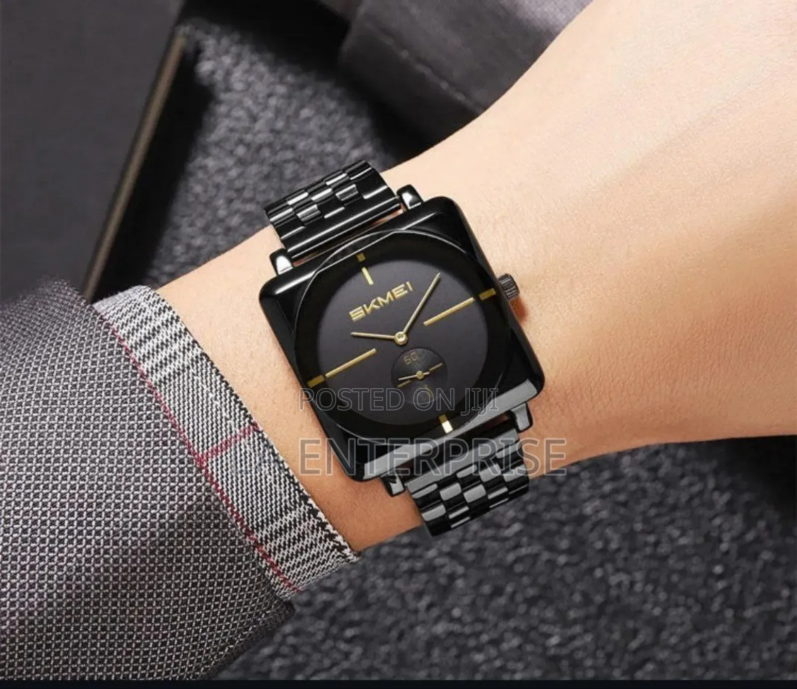 Skmei Fullblack Quartz Watch
