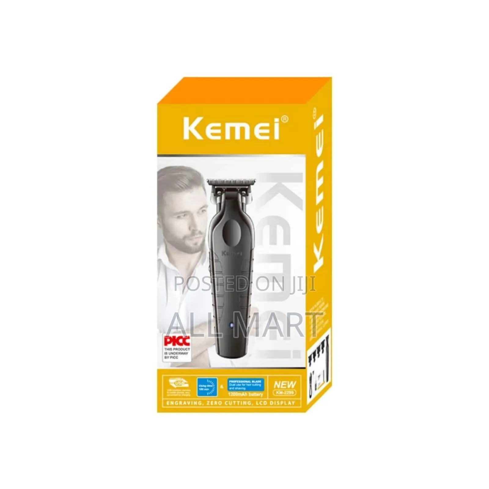 Kemei Rechargeable Hair Clipper
