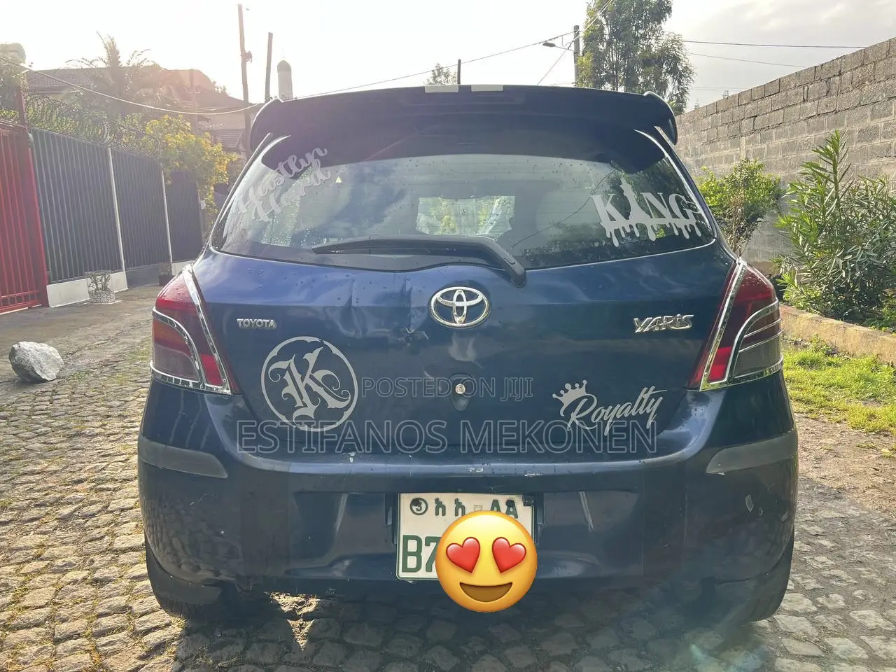 Toyota Yaris 1.0 VVT-i 2008 Blue