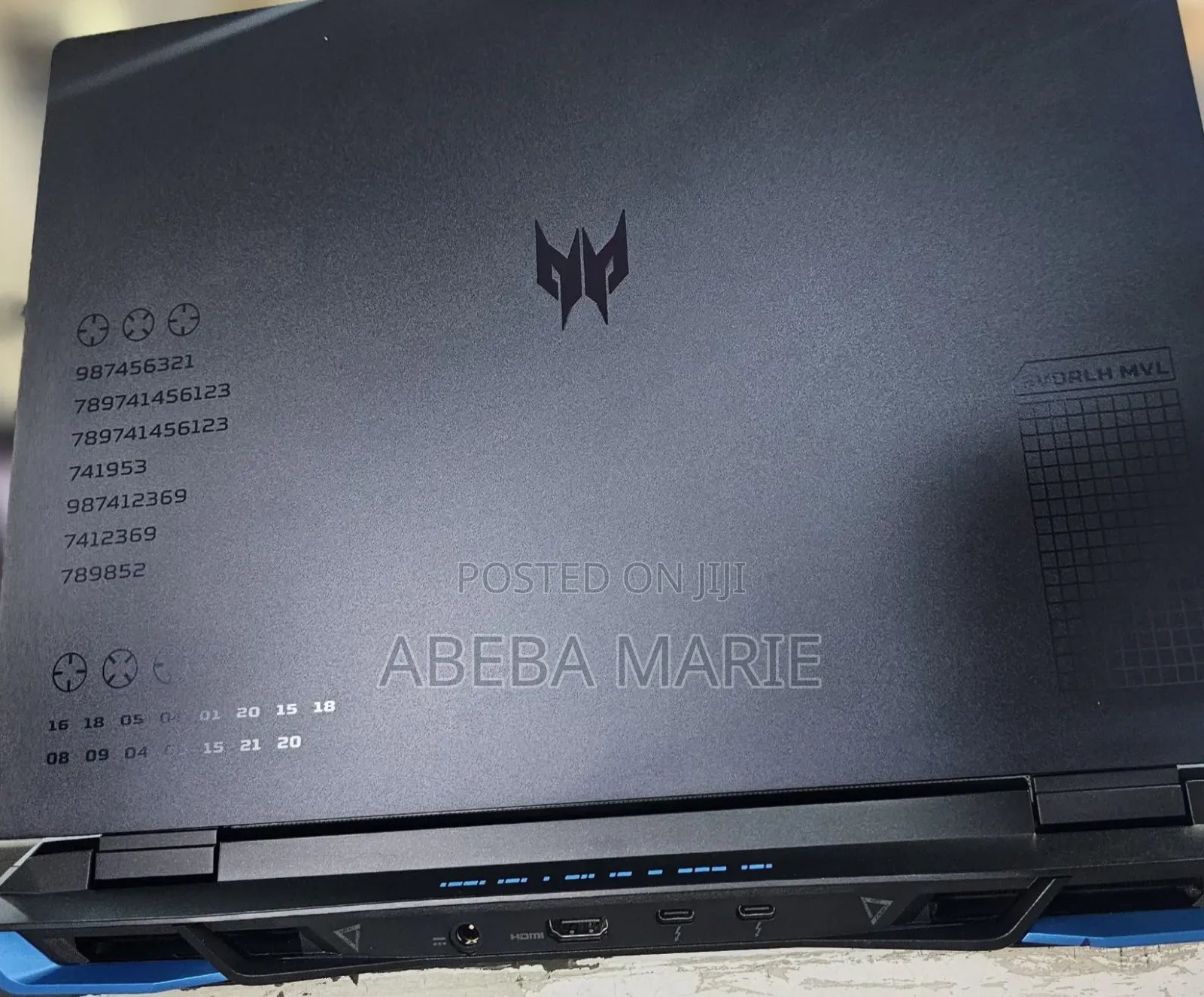 New Laptop Acer Predator Helios 300 16GB Intel Core I9 SSD 1T