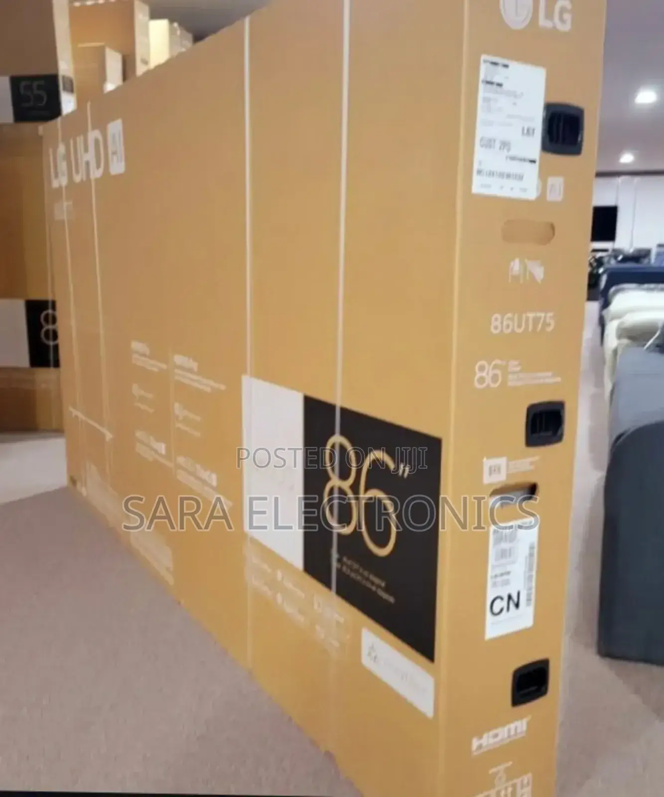 ▩Lg 86" New 2025 Framless Tv 10 Years Warranty Free Delivery