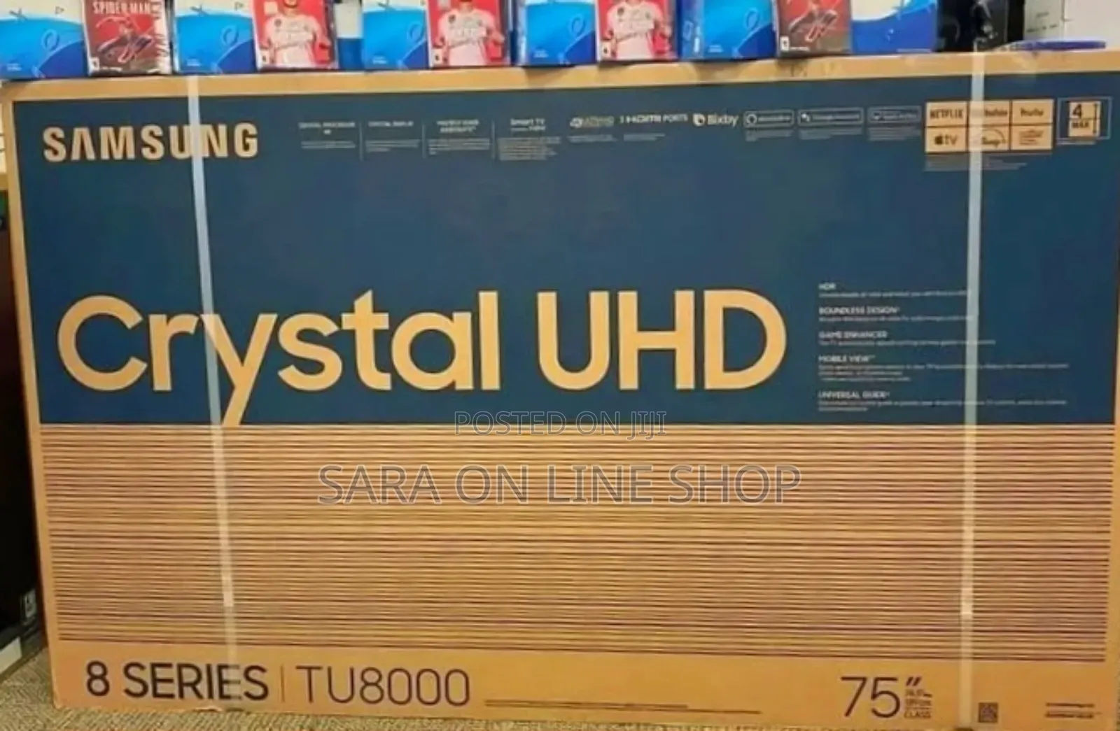 Samsung 75" 8 Series Tv 10 Years Warranty Free Delivery