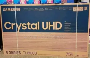 Samsung 75" 8 Series Tv 10 Years Warranty Free Delivery