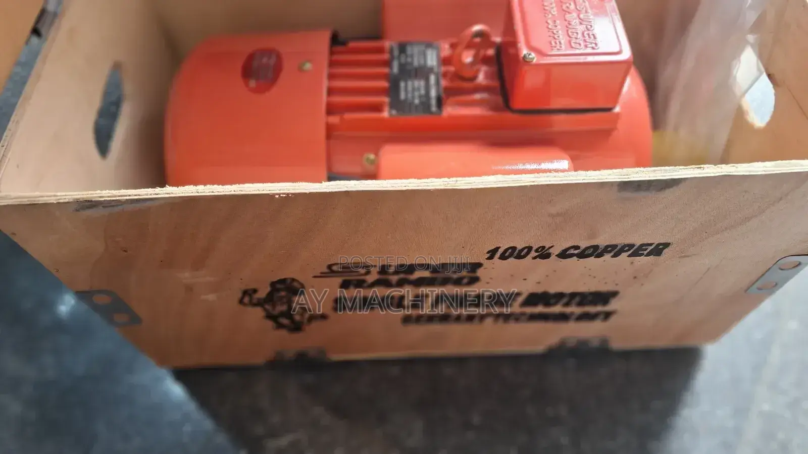 4hp Super Rambo Motor 100% Copper ሱፐር ራምቦ ዲናሞ