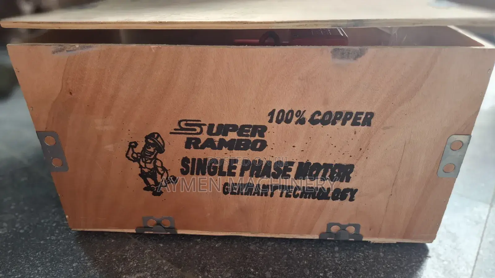 4hp Super Rambo Motor 100% Copper ሱፐር ራምቦ ዲናሞ