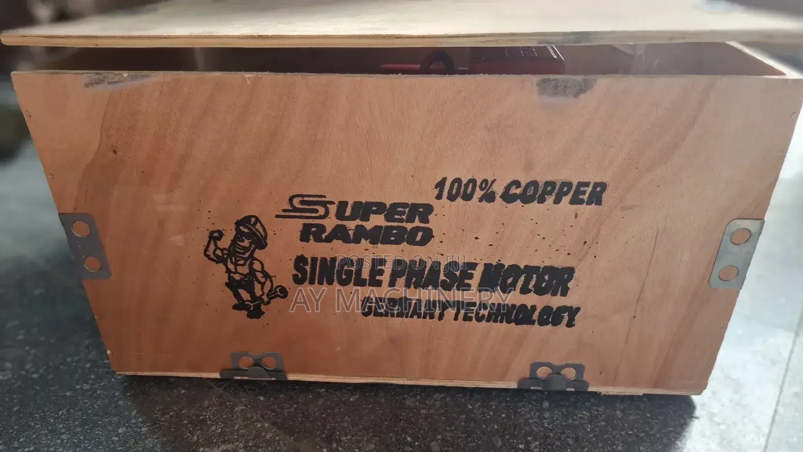 4hp Super Rambo Motor 100% Copper ሱፐር ራምቦ ዲናሞ