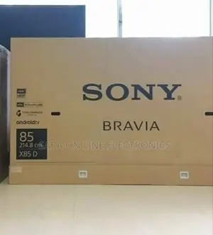Sony 85" Braviea Android Tv New 2025