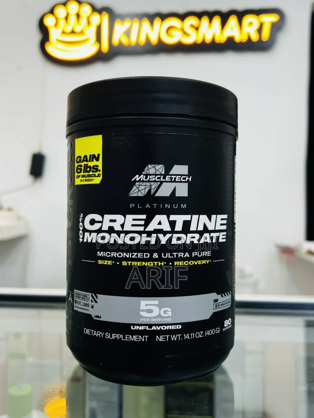 Creatine Monohydrate (Platinum Standard Muscletech )