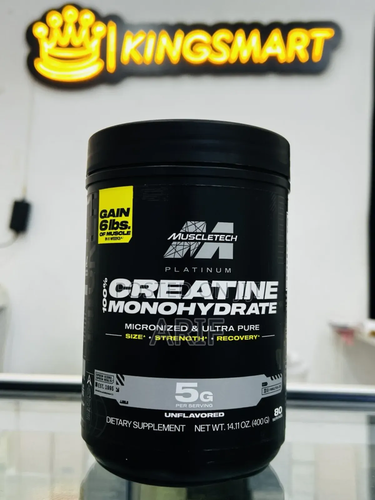 Muscletech Platinum Standard 100%Ultrapure Creatine Monohydrate 80serv