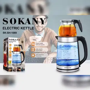 Electric Kettle + Tea Pot