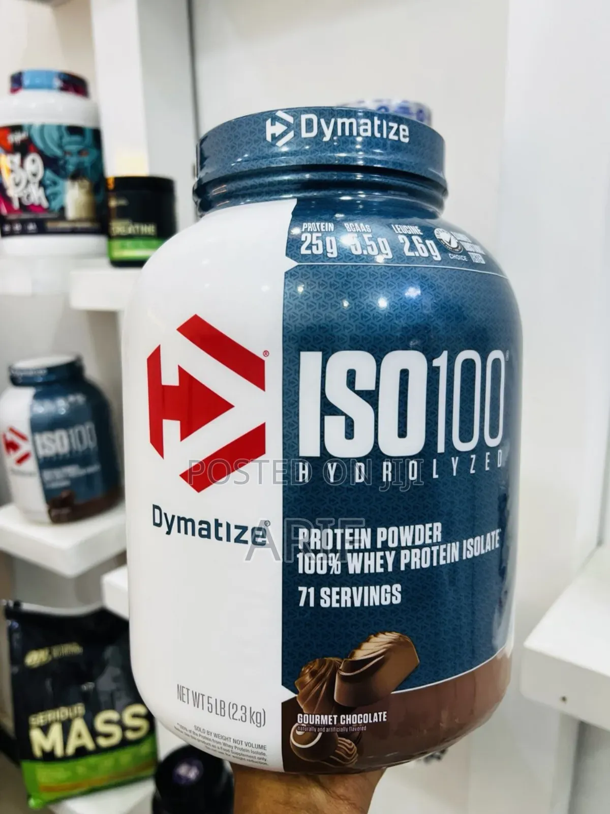 Dymatize Nutrition Iso100 Hydrolyzed Whey Protein Powder (Isolate)