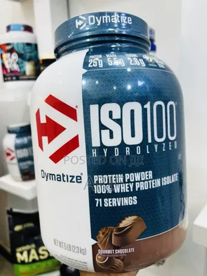 Photo - Iso 100 Hydrolyzed Protein Powder 100%Whey Protein Isolate Dymatiz