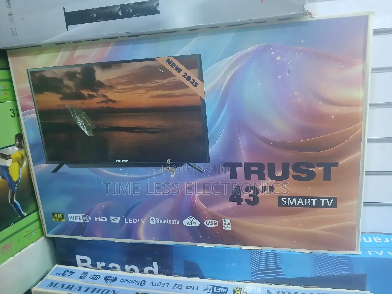 Trust 43" Smart Tv – 2025 New Model!
