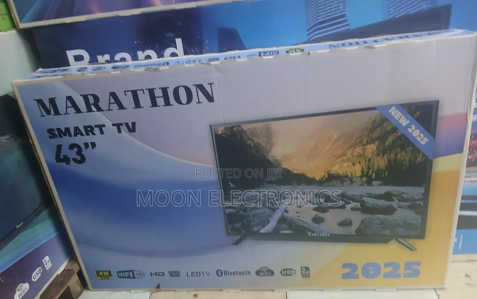  Marathon 43" Smart Tv – 2025 Hi-Fi Sound Edition! 
