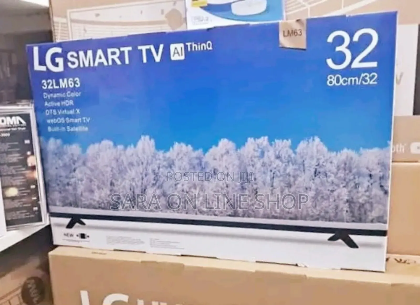 Lg 32" New 2024 Backed 3 Years Warranty Free Delivery