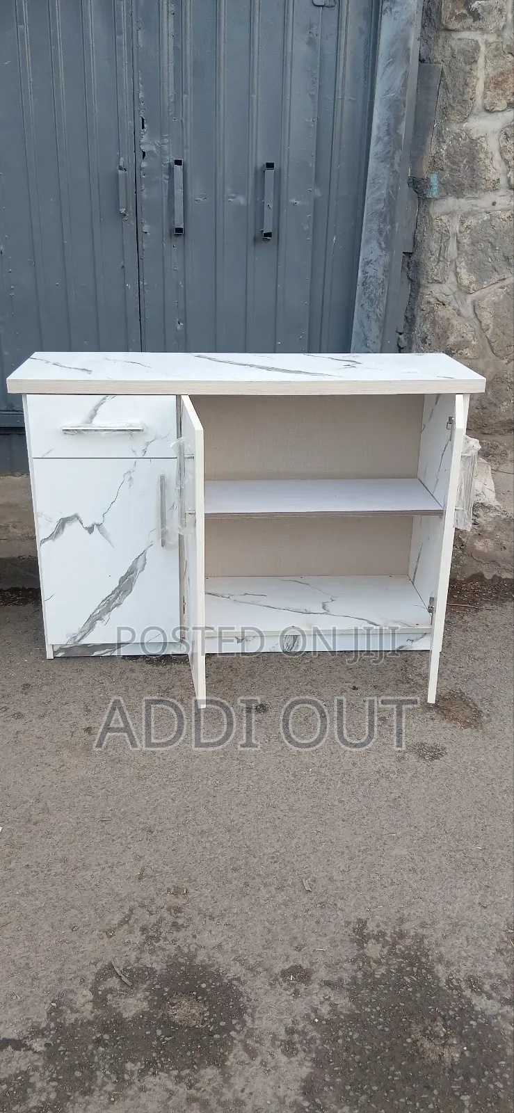 ሴራሚክ ከለር/Ceramik Color Kitchen Buffe