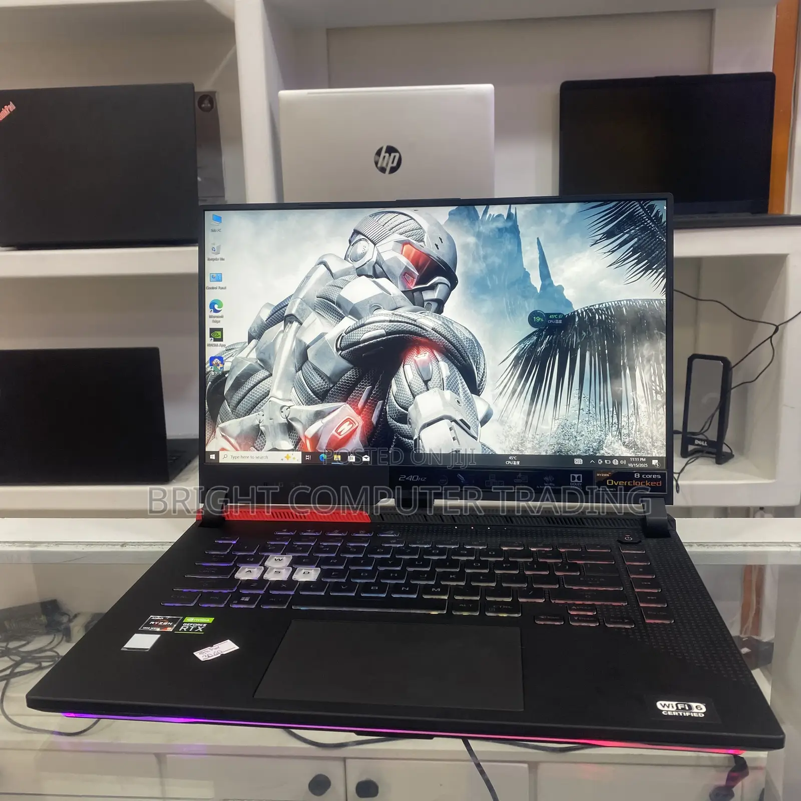 New Laptop Asus ROG Strix G15 16GB AMD Ryzen 7 SSD 1T