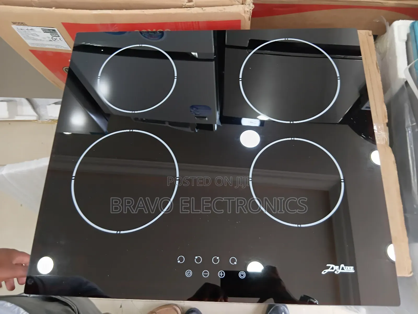  Deluxe Built-in Touch Stove – Luxury Cooking, Smart Control! 