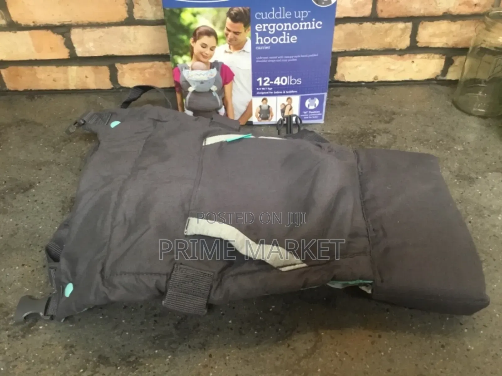 Infantino Cuddle Up Ergonomic Hoodie Carrier | Front Back Carrier